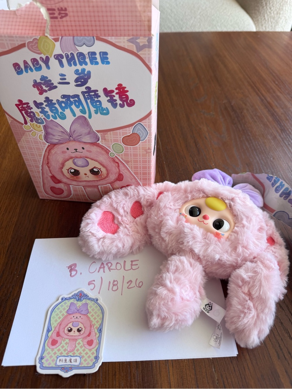 BB3 Bunny Hand Mirror